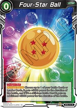 Four-Star Ball BT6-117 card from Destroyer Kings