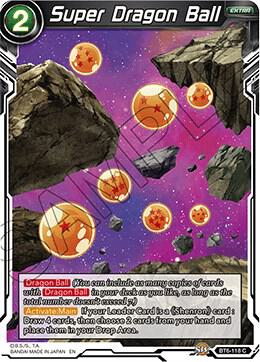 Super Dragon Ball BT6-118 card from Destroyer Kings