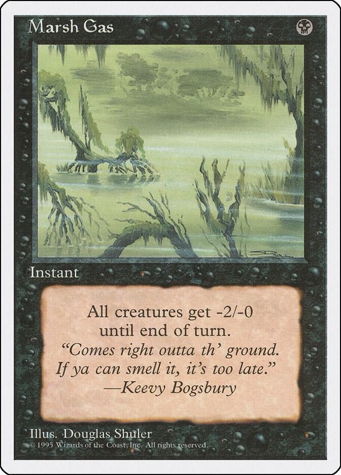 Marsh Gas card from Fourth Edition