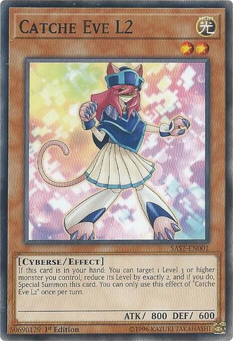 Catche Eve L2 SAST-EN001 card from Savage Strike