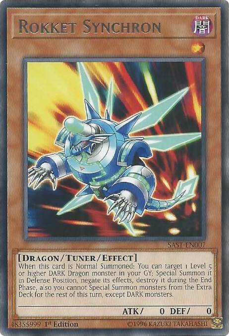 Rokket Synchron SAST-EN007 card from Savage Strike