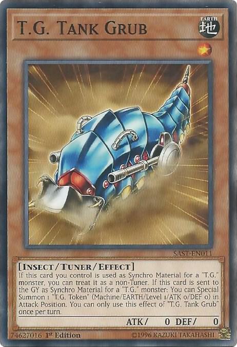T.G. Tank Grub SAST-EN011 card from Savage Strike
