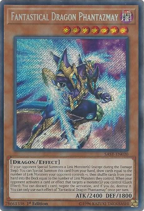 Fantastical Dragon Phantazmay SAST-EN020 card from Savage Strike
