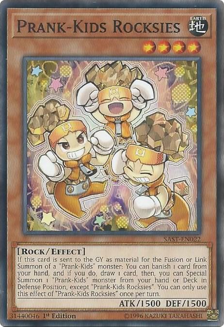 Prank-Kids Rocksies SAST-EN022 card from Savage Strike