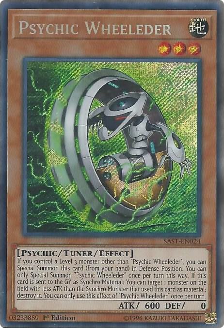 Psychic Wheeleder SAST-EN024 card from Savage Strike