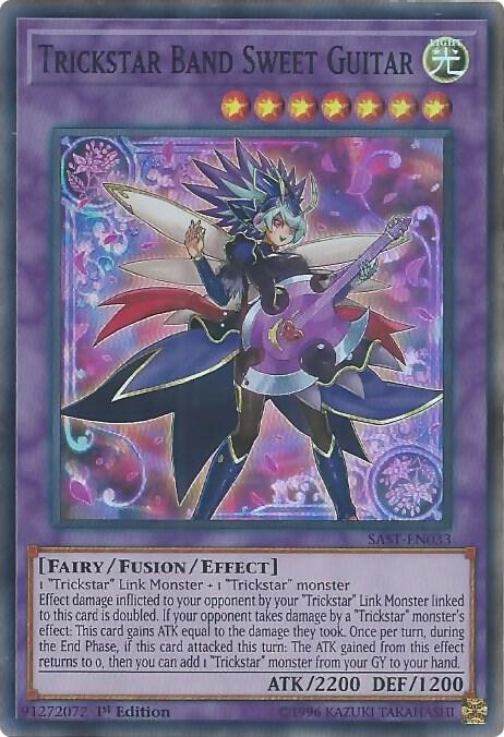 Trickstar Band Sweet Guitar SAST-EN033 card from Savage Strike