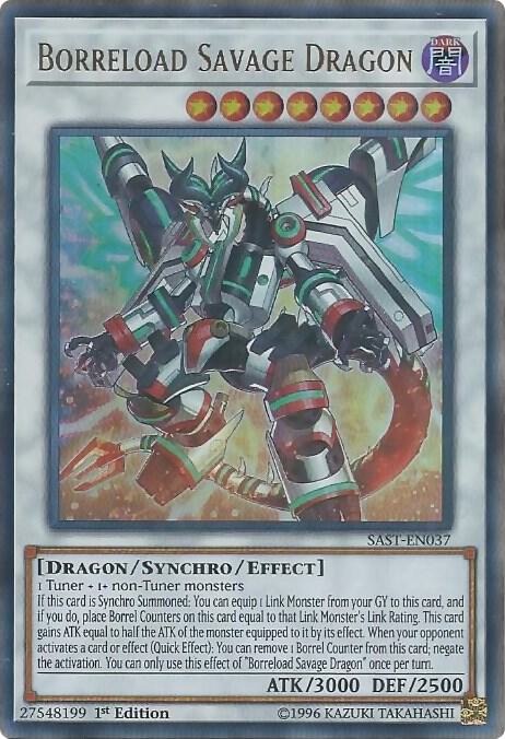 Borreload Savage Dragon SAST-EN037 card from Savage Strike