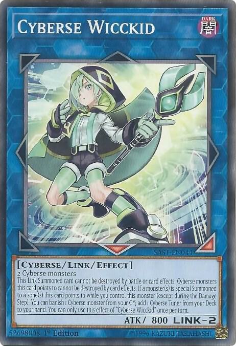 Cyberse Wicckid SAST-EN044 card from Savage Strike