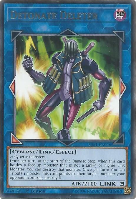 Detonate Deleter SAST-EN046 card from Savage Strike