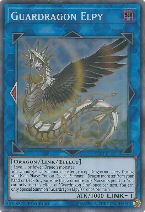 Guardragon Elpy SAST-EN051 card from Savage Strike