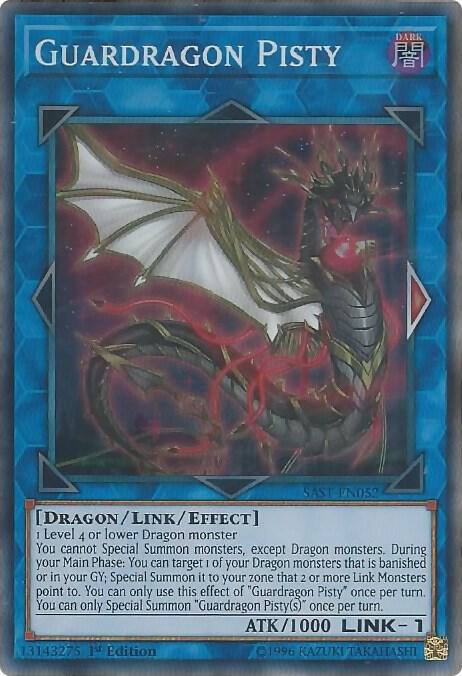 Guardragon Pisty SAST-EN052 card from Savage Strike