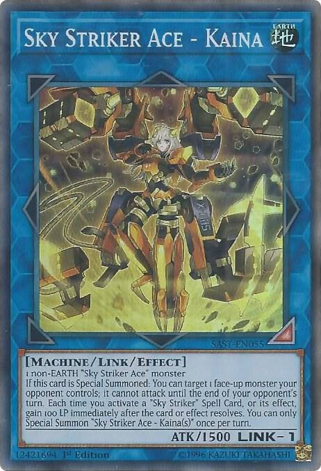 Sky Striker Ace - Kaina SAST-EN055 card from Savage Strike