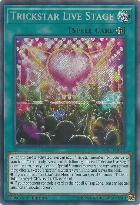 Trickstar Live Stage SAST-EN058 card from Savage Strike