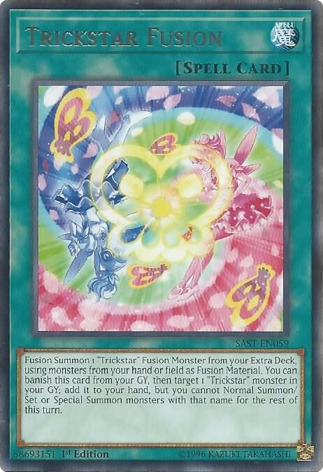 Trickstar Fusion SAST-EN059 card from Savage Strike