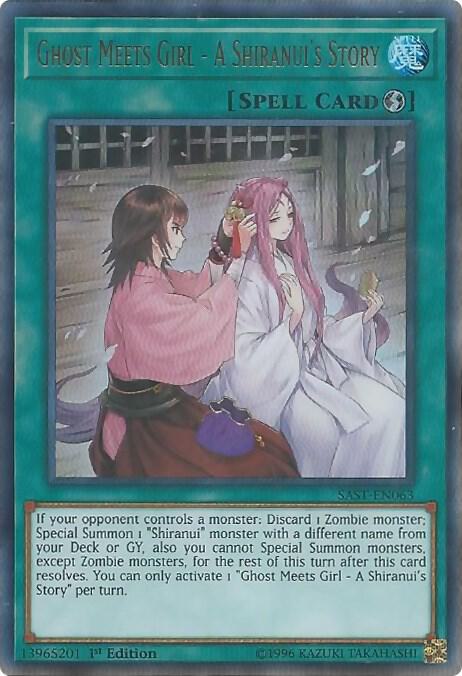 Ghost Meets Girl - A Shiranui's Story SAST-EN063 card from Savage Strike