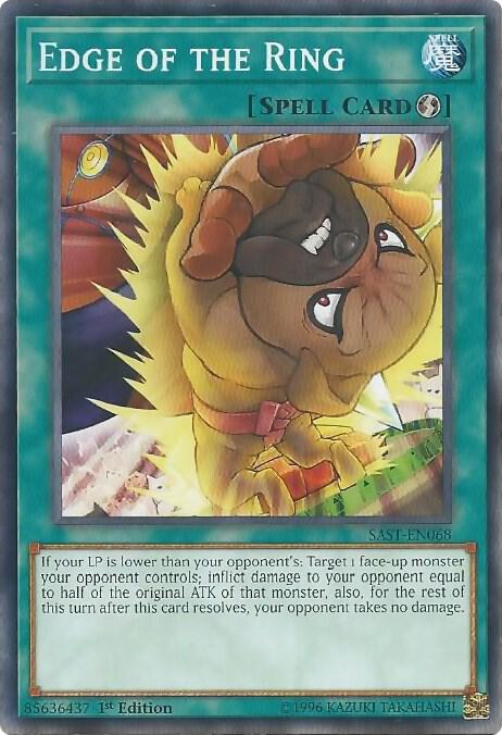Edge of the Ring SAST-EN068 card from Savage Strike