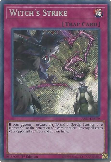 Witch's Strike SAST-EN079 card from Savage Strike