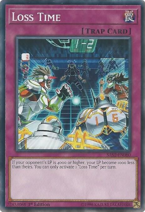 Loss Time SAST-EN080 card from Savage Strike