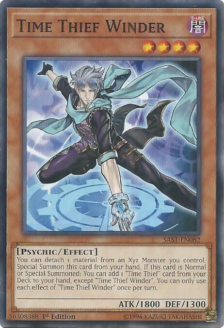 Time Thief Winder SAST-EN082 card from Savage Strike