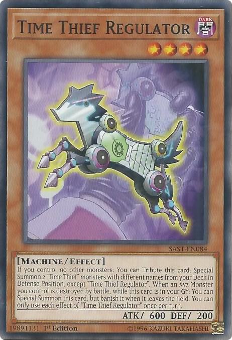 Time Thief Regulator SAST-EN084 card from Savage Strike