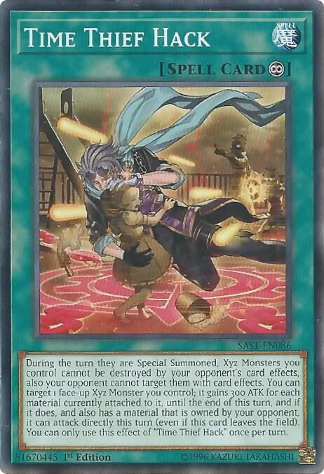 Time Thief Hack SAST-EN086 card from Savage Strike