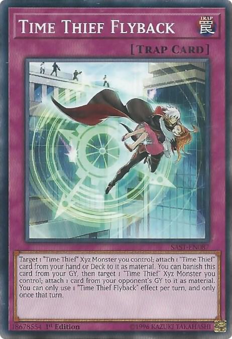 Time Thief Flyback SAST-EN087 card from Savage Strike