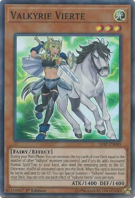 Valkyrie Vierte SAST-EN089 card from Savage Strike