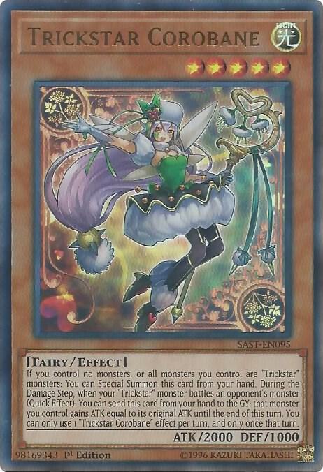 Trickstar Corobane SAST-EN095 card from Savage Strike