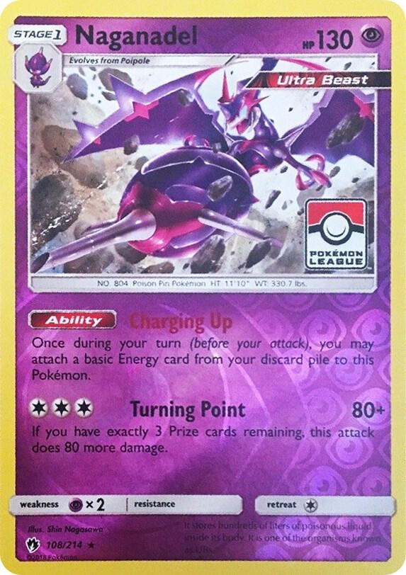 Naganadel (Pokemon League) 108/214 card from League & Championship Cards