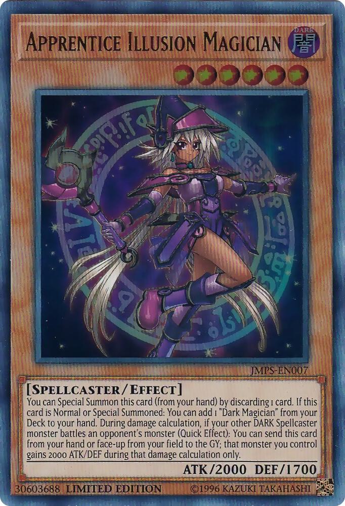 Apprentice Illusion Magician JMPS-EN007 card from Shonen Jump Magazine Promos