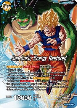 Dende // Son Goku, Energy Restored BT6-027 card from Destroyer Kings