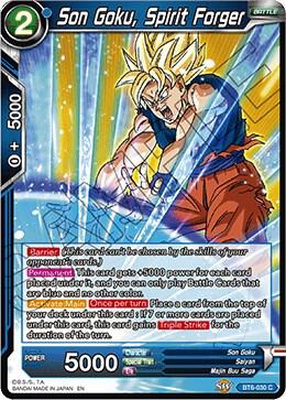 Son Goku, Spirit Forger BT6-030 card from Destroyer Kings
