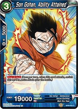 Son Gohan, Ability Attained BT6-032 card from Destroyer Kings