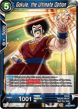 Gokule, the Ultimate Option BT6-038 card from Destroyer Kings