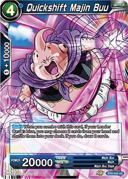 Quickshift Majin Buu BT6-045 card from Destroyer Kings