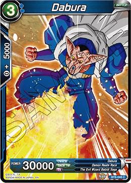 Dabura BT6-048 card from Destroyer Kings