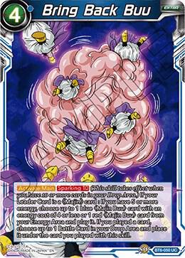 Bring Back Buu BT6-050 card from Destroyer Kings