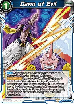 Dawn of Evil BT6-051 card from Destroyer Kings
