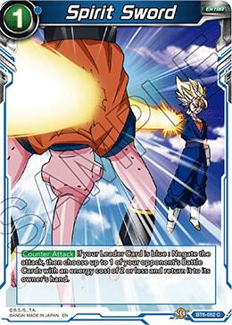 Spirit Sword BT6-052 card from Destroyer Kings