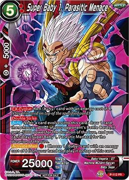 Super Baby 1, Parasitic Menace (Power Booster) P-112 card from Promotion Cards