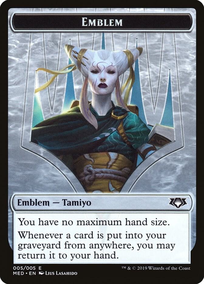 Emblem - Tamiyo, the Moon Sage 5 card from Mythic Edition: Ravnica Allegiance