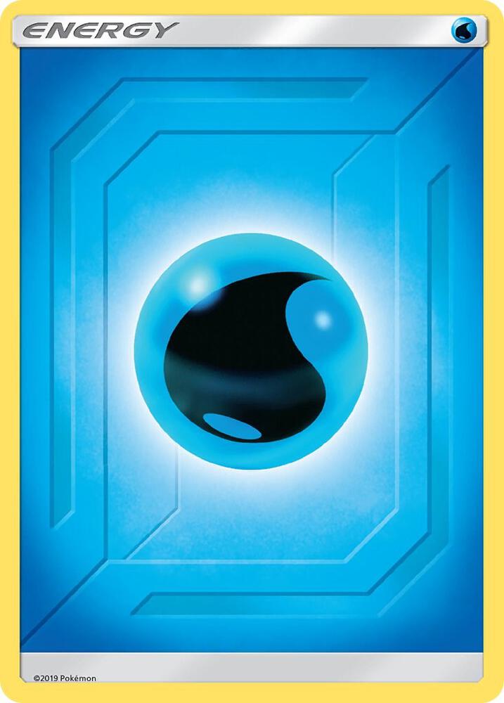 Water Energy (2019 Unnumbered) card from SM - Team Up