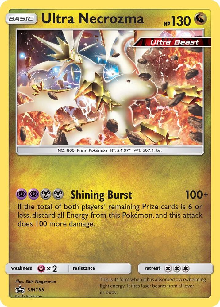 Ultra Necrozma SM165 card from SM Promos