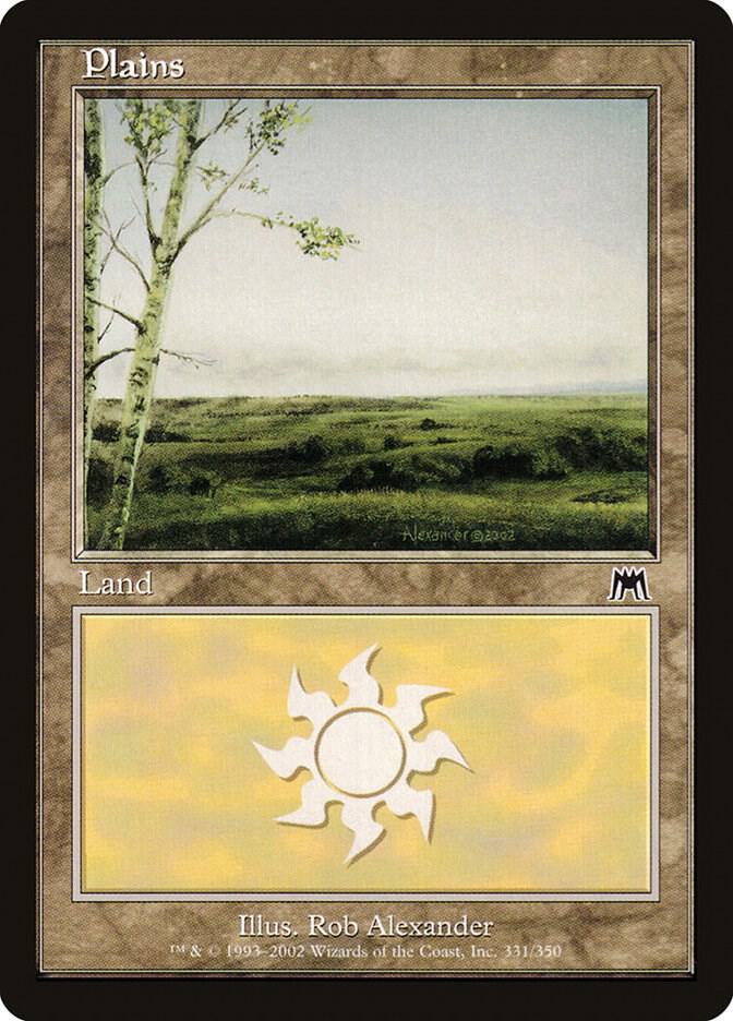 Plains 331 card from Onslaught