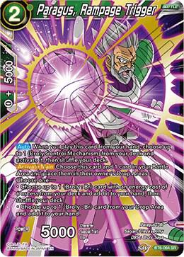 Paragus, Rampage Trigger BT6-064 card from Destroyer Kings