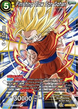 Finishing Blow Son Gohan BT6-082 card from Destroyer Kings