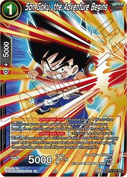 Son Goku, the Adventure Begins BT6-107 card from Destroyer Kings