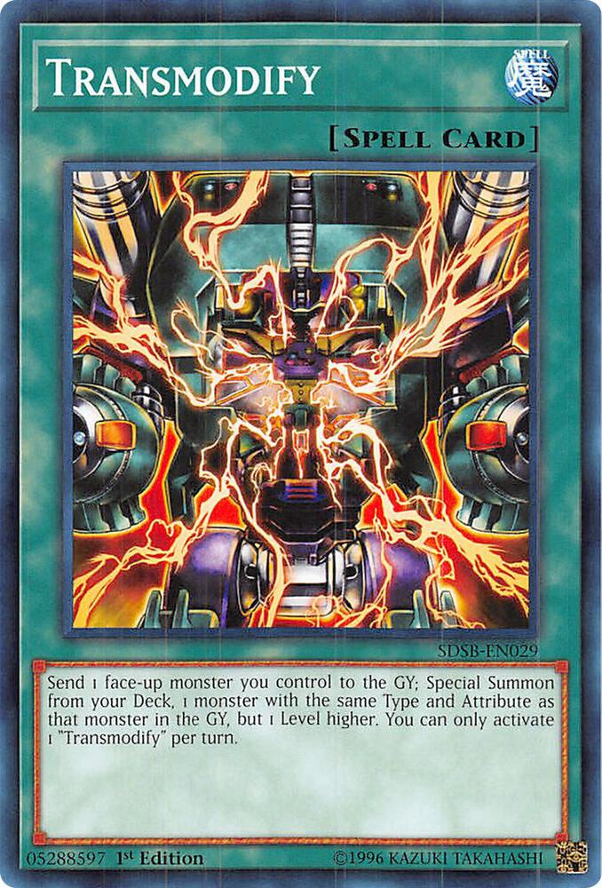 Transmodify SDSB-EN029 card from Structure Deck: Soulburner
