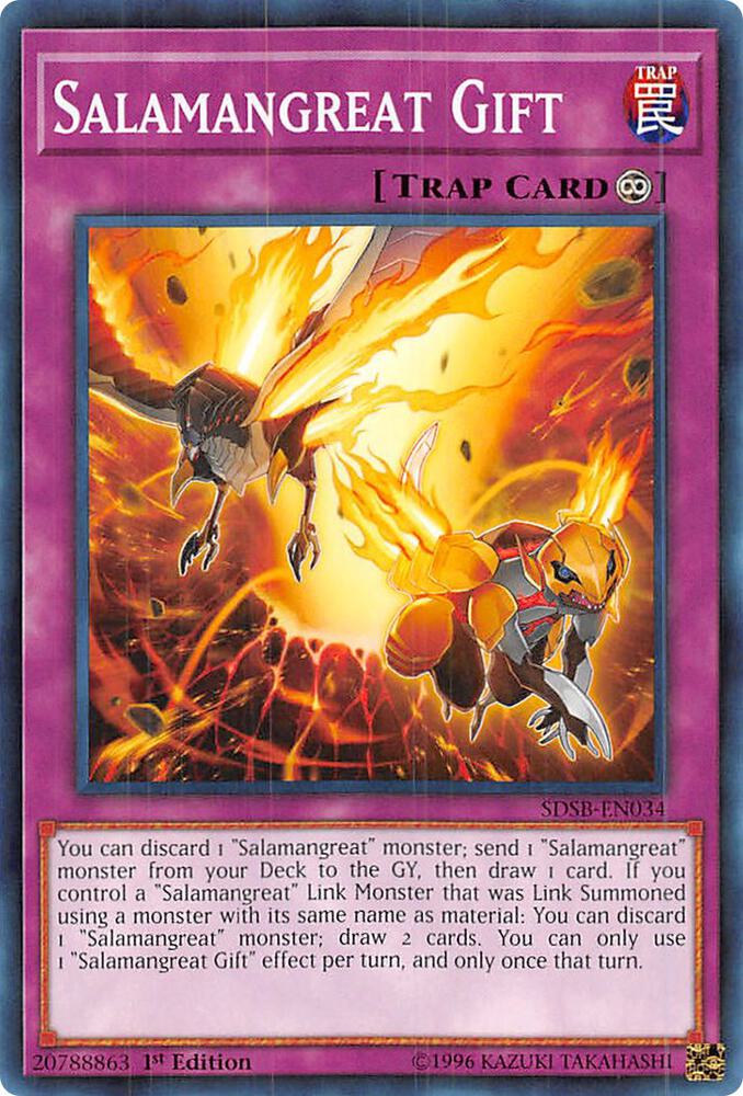 Salamangreat Gift SDSB-EN034 card from Structure Deck: Soulburner