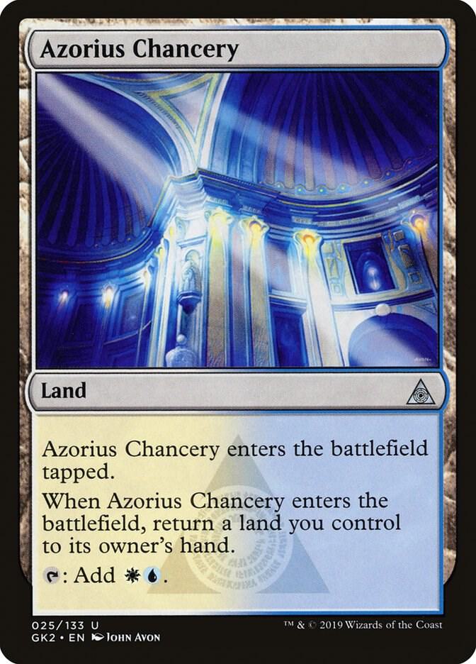Azorius Chancery 25 card from Ravnica Allegiance: Guild Kits